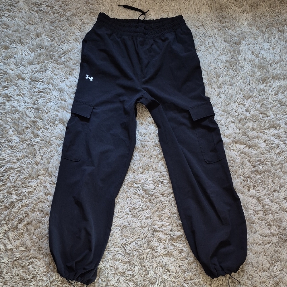 Under Armour Black Cargo Pants with Logo